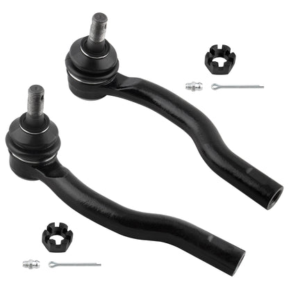 BOXI 2pcs Front Outer Tie Rod End Links Fit for Infiniti QX56 2004-2013 — product photo 4