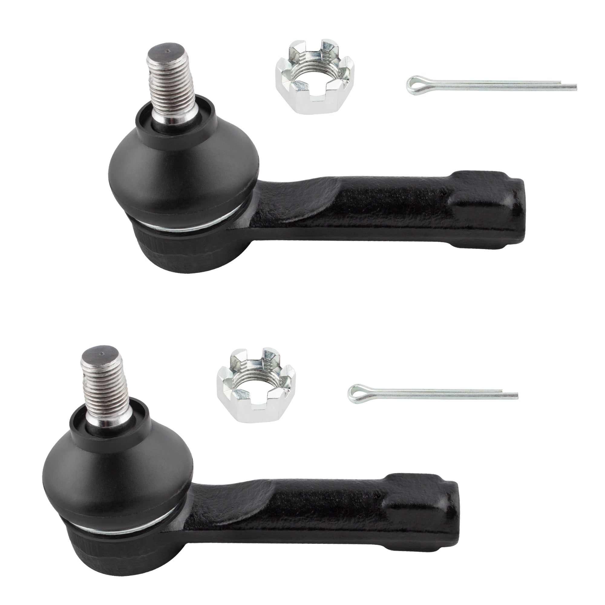 BOXI 2pcs Front Outer Tie Rod Ends Fit for Nissan 200SX 1995-1998