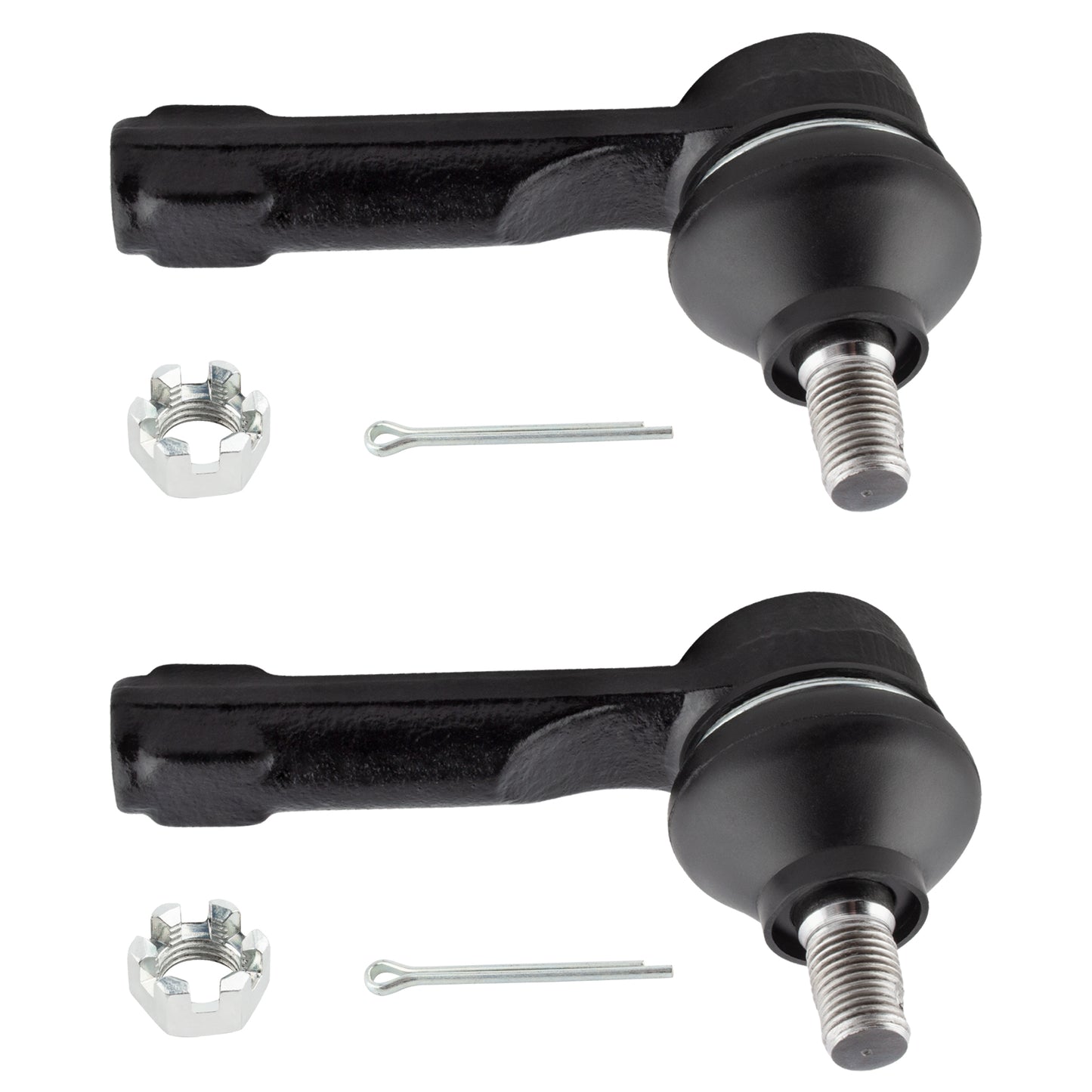 BOXI 2pcs Front Outer Tie Rod Ends Fit for Nissan 200SX 1995-1998 — product photo 2