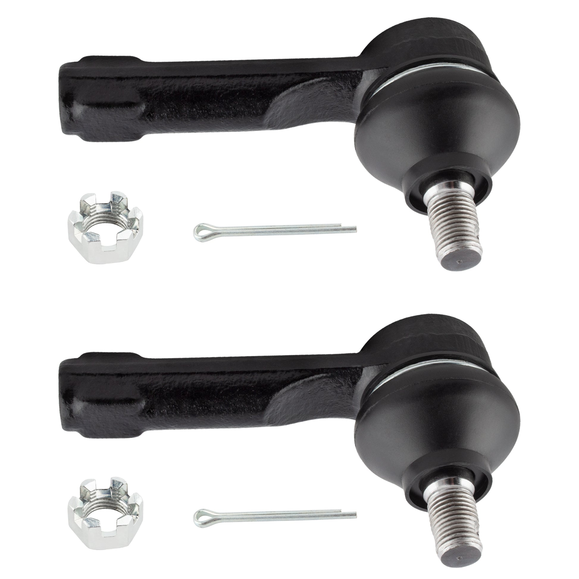 BOXI 2pcs Front Outer Tie Rod Ends Fit for Nissan 200SX 1995-1998 — product photo 2