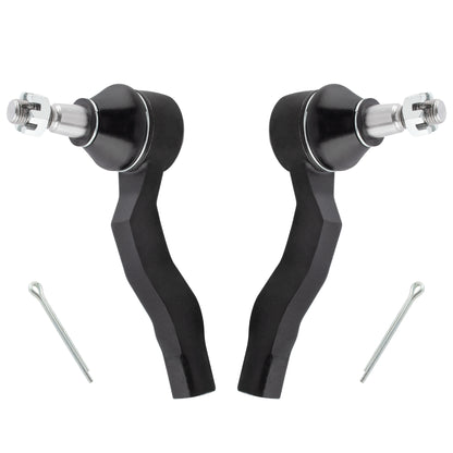 BOXI 2pcs Front Outer Tie Rod End Links Fit for Infiniti G35 2003 2004 2005 2006 RWD