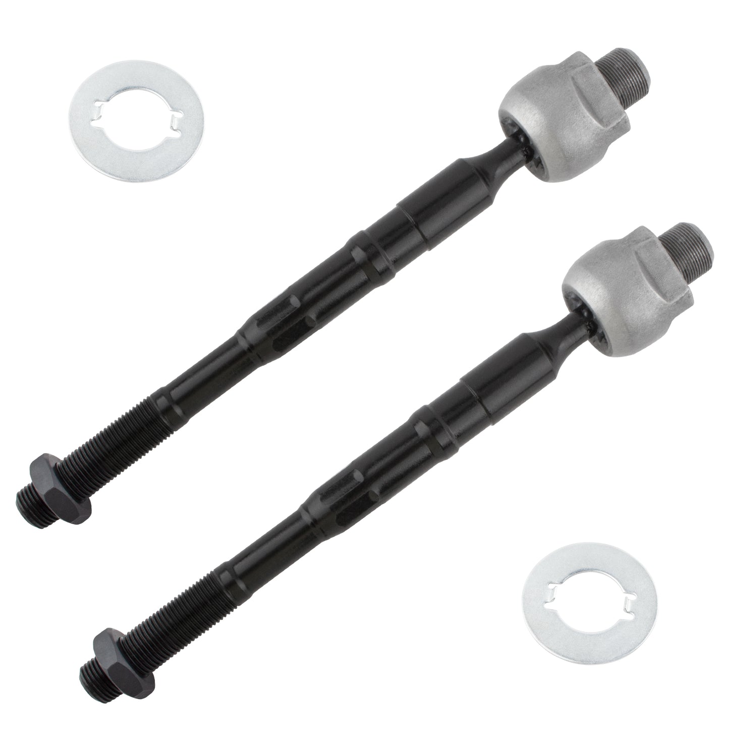 BOXI 2pcs Front Inner Tie Rod End Links Fit for Infiniti QX56 2004-2013