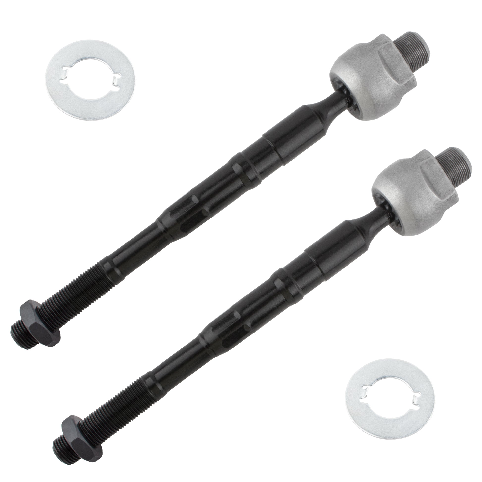BOXI 2pcs Front Inner Tie Rod End Links Fit for Infiniti QX56 2004-2013