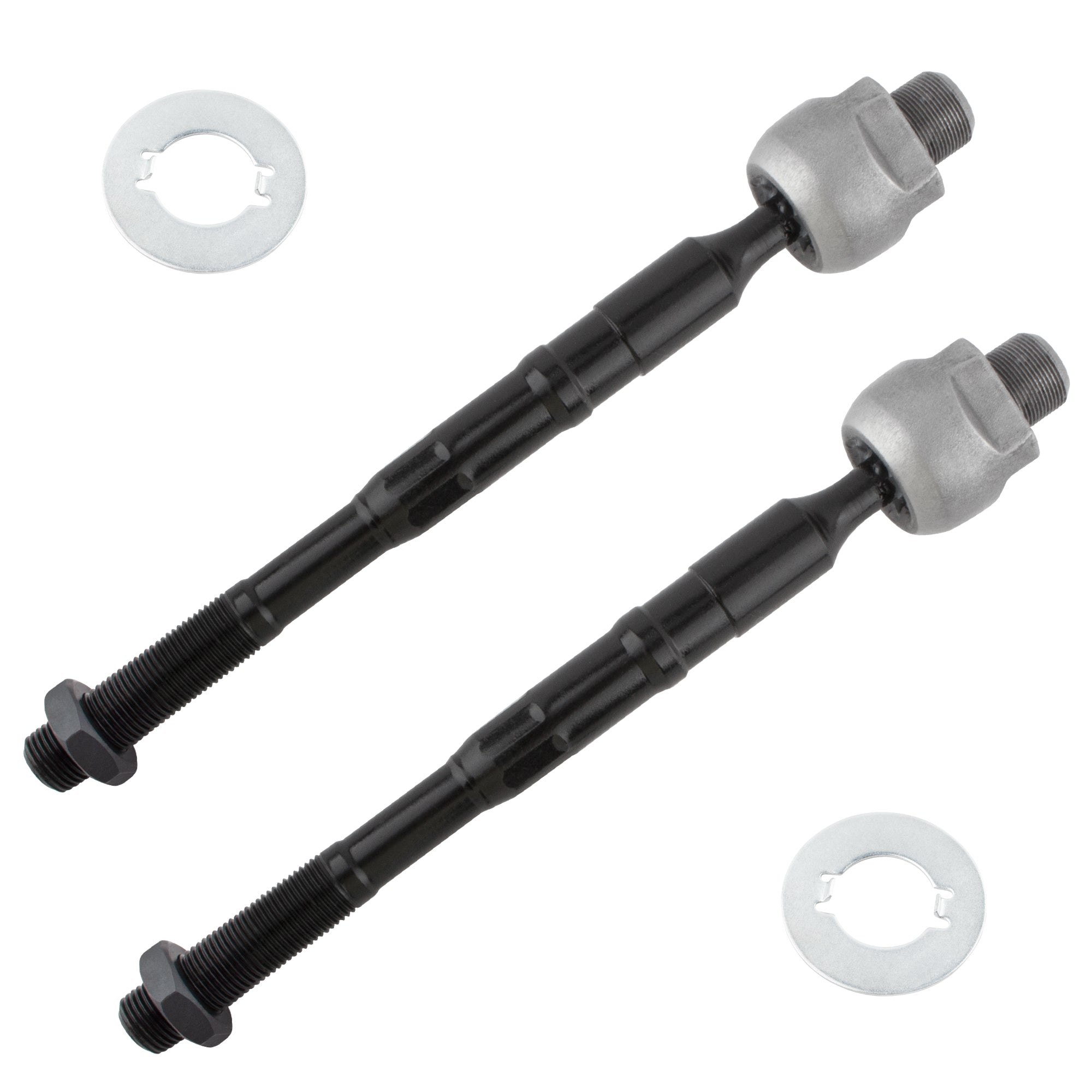 BOXI 2pcs Front Inner Tie Rod End Links Fit for Infiniti QX56 2004-2013