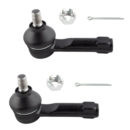 BOXI (Set of 4) 2x Front Outer Tie Rod Ends + 2x Stabilizer Sway Bar End Link Kit Fit for Nissan — product photo 2
