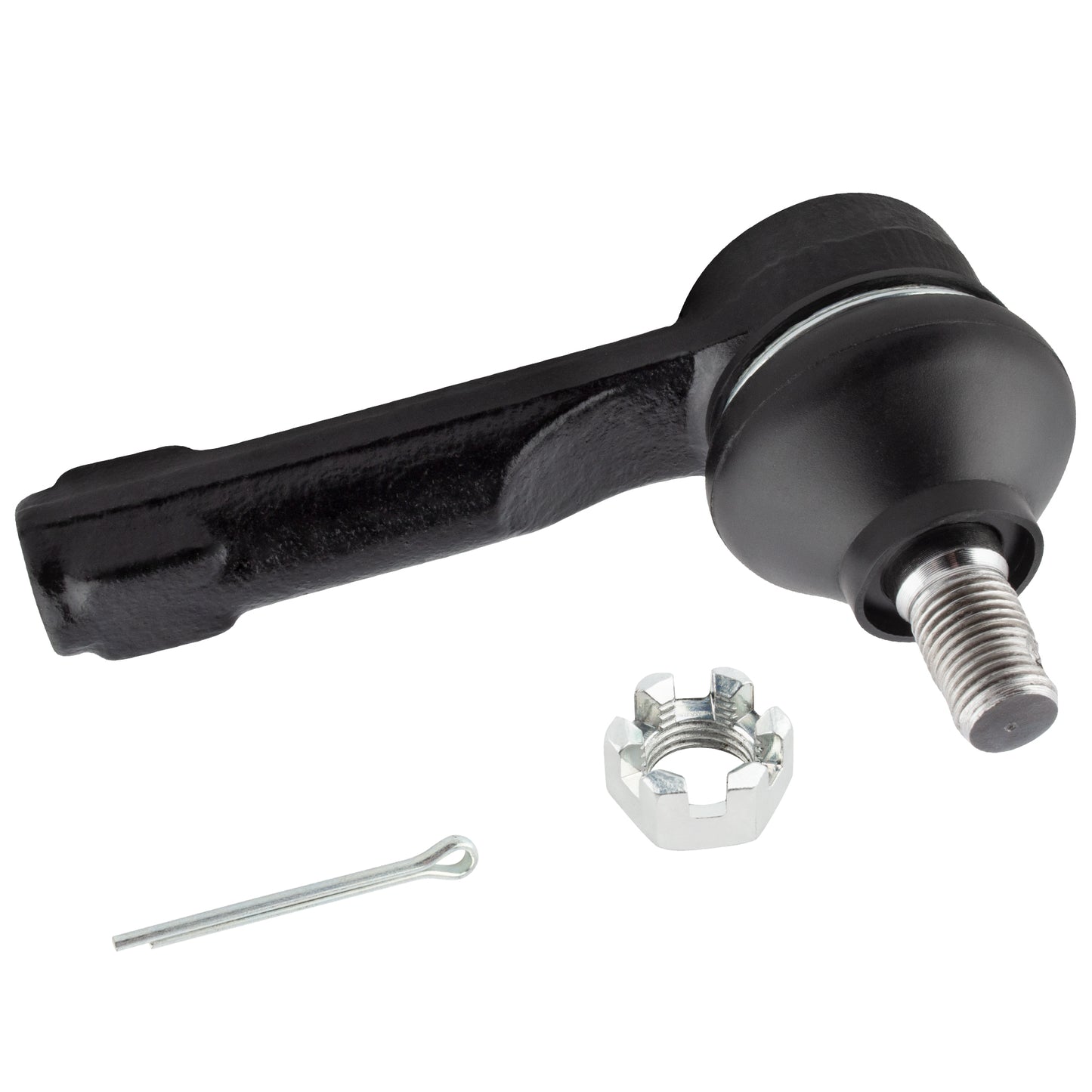 BOXI (Set of 4) 2x Front Outer Tie Rod Ends + 2x Stabilizer Sway Bar End Link Kit Fit for Nissan — product photo 4