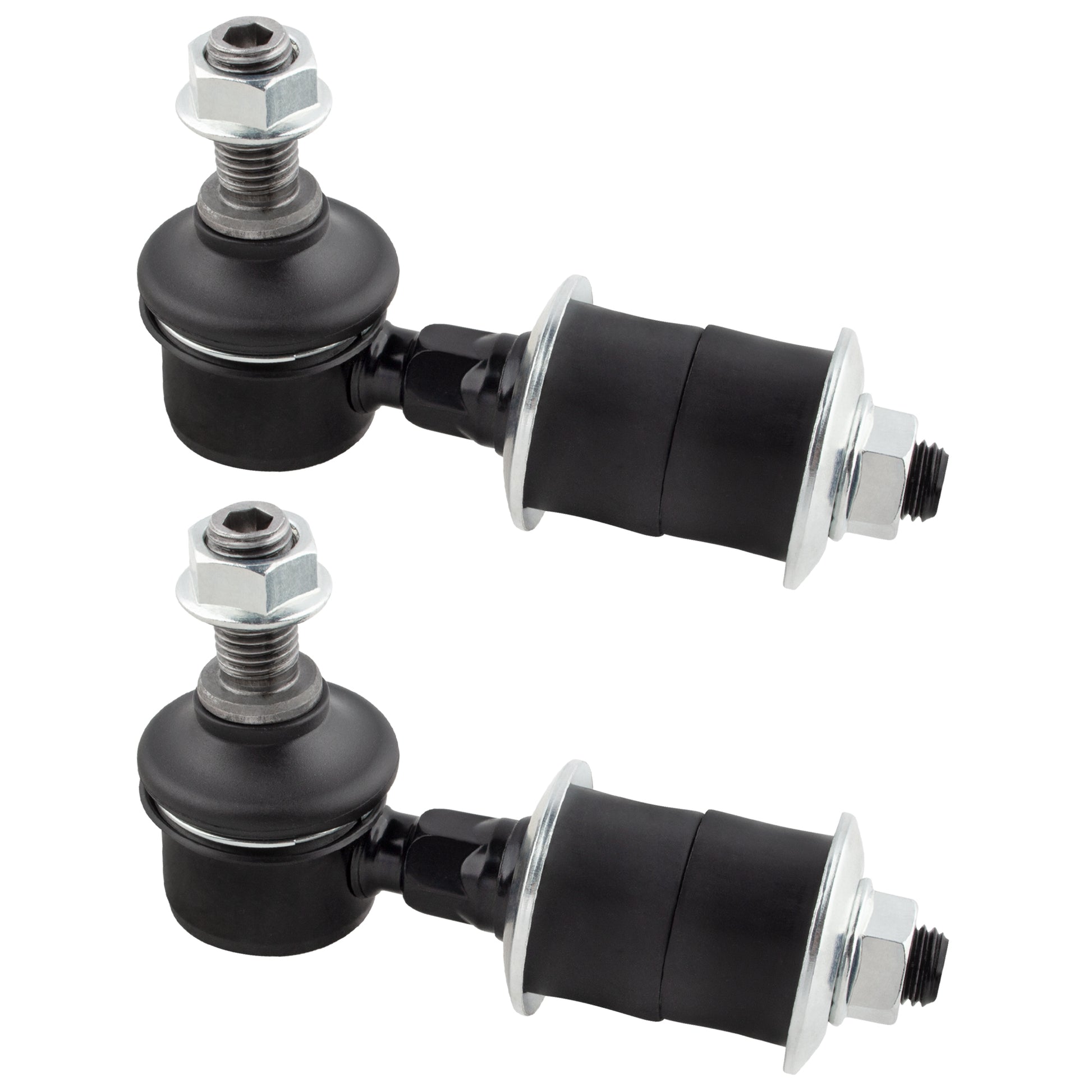 BOXI 6pcs Front Sway Bar Links Inner Outer Tie Rod Ends Fit for Nissan Sentra 1995 1996 1997 1998 — product photo 2