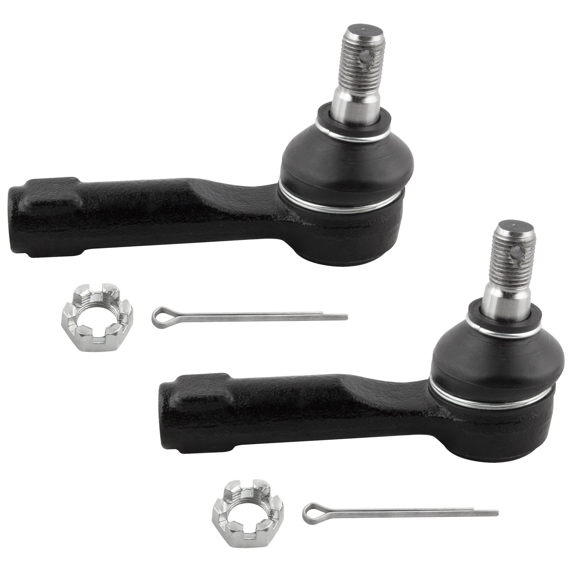 BOXI 2pcs Front Outer Tie Rod Ends for Nissan 200SX 1995-1997