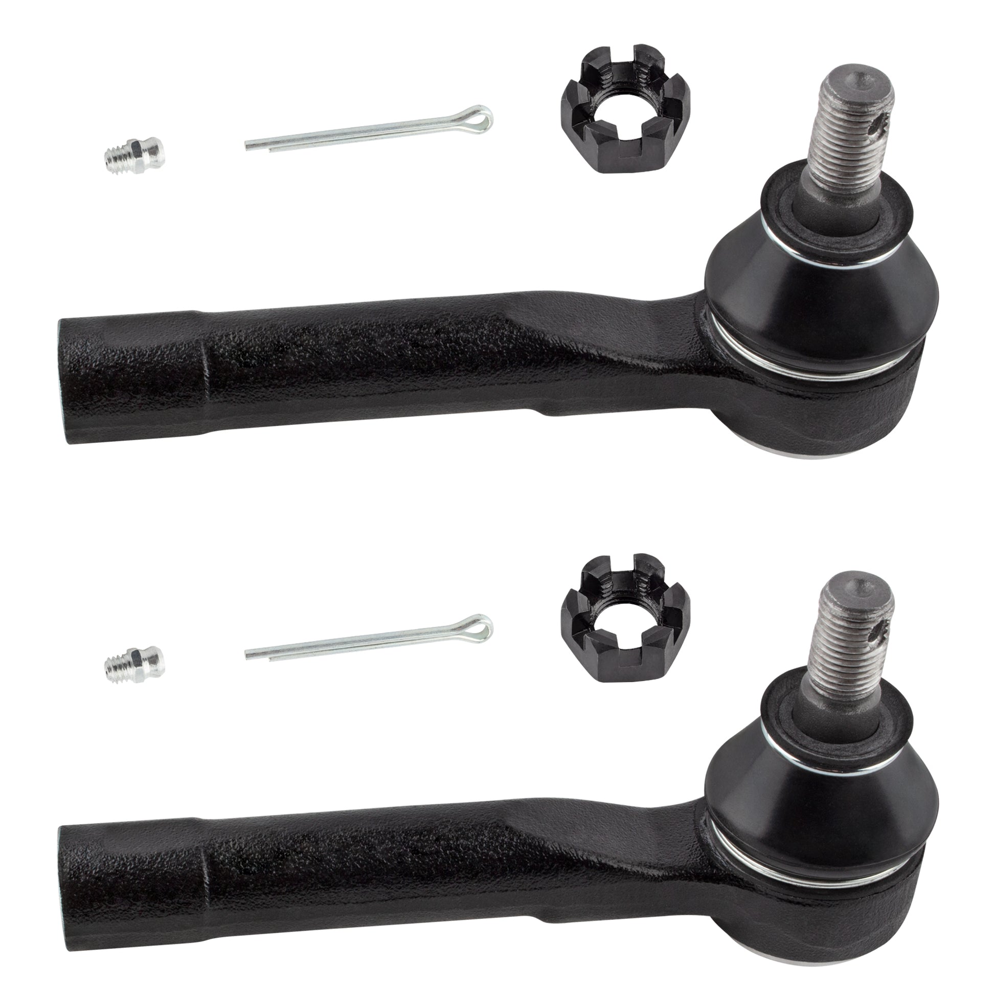 BOXI 2pcs Front Outer Tie Rod Ends Fit for Nissan Maxima 1989 1990 1991 1992 1993 1994 Sedan 4-Door
