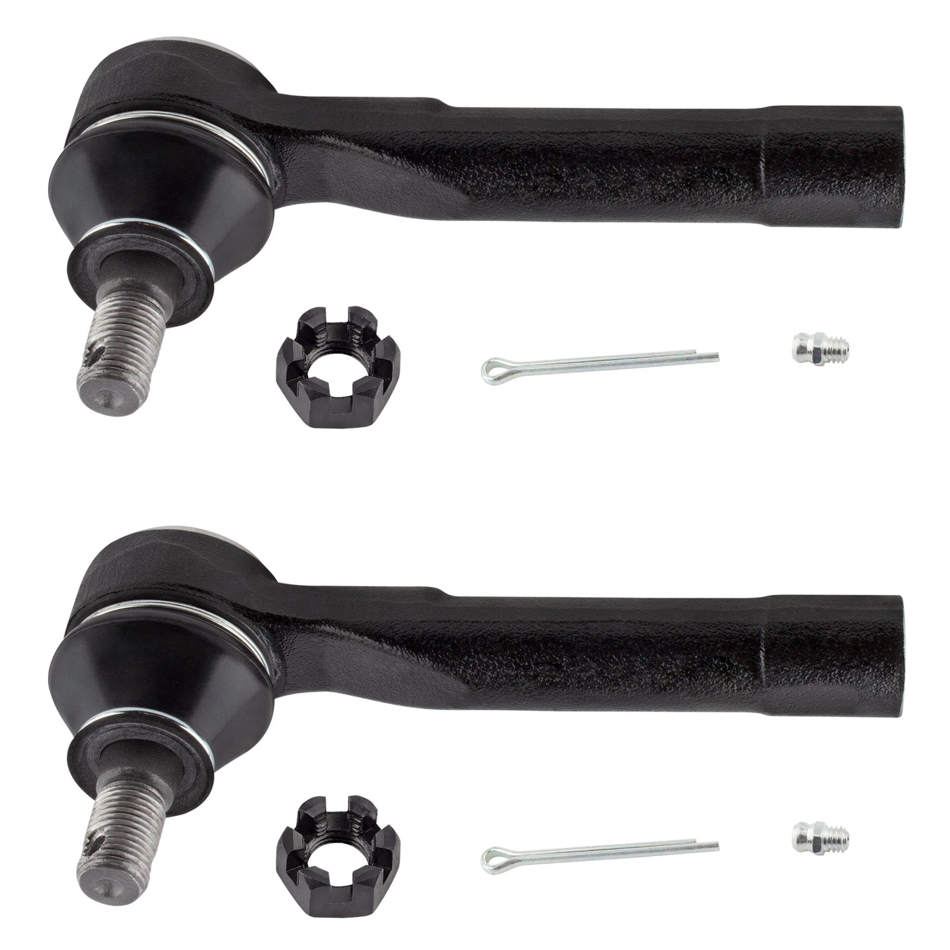 BOXI 2pcs Front Outer Tie Rod Ends Fit for Nissan Maxima 1989 1990 1991 1992 1993 1994 Sedan 4-Door — product photo 2