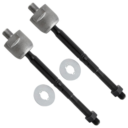 BOXI 2pcs Front Inner Tie Rod Ends Fit for Nissan Cube 2009 2010 2011 2012 2013 2014