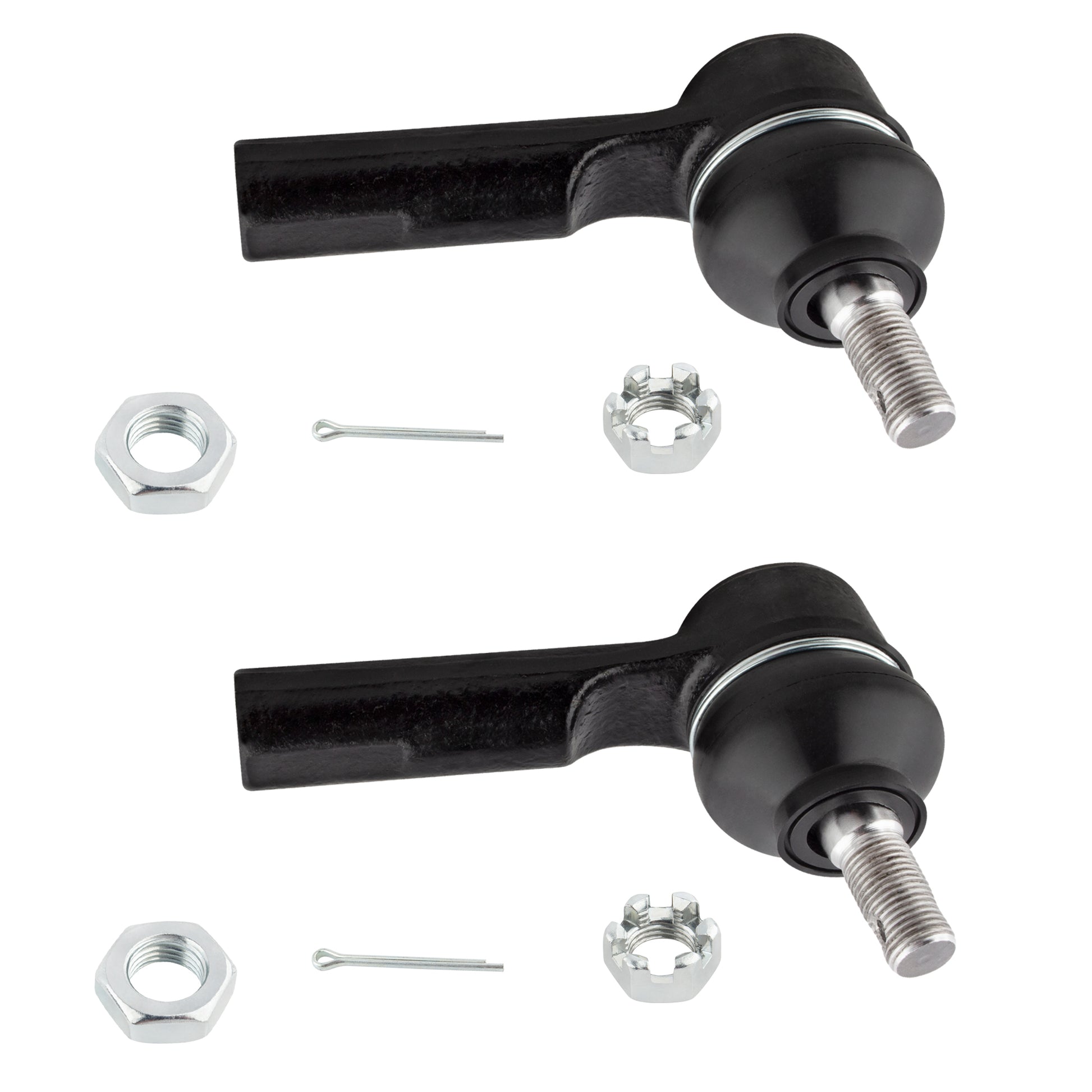 BOXI 2pcs Front Outer Tie Rod Ends Fit for Infiniti I30 1996-2001 — product photo 2