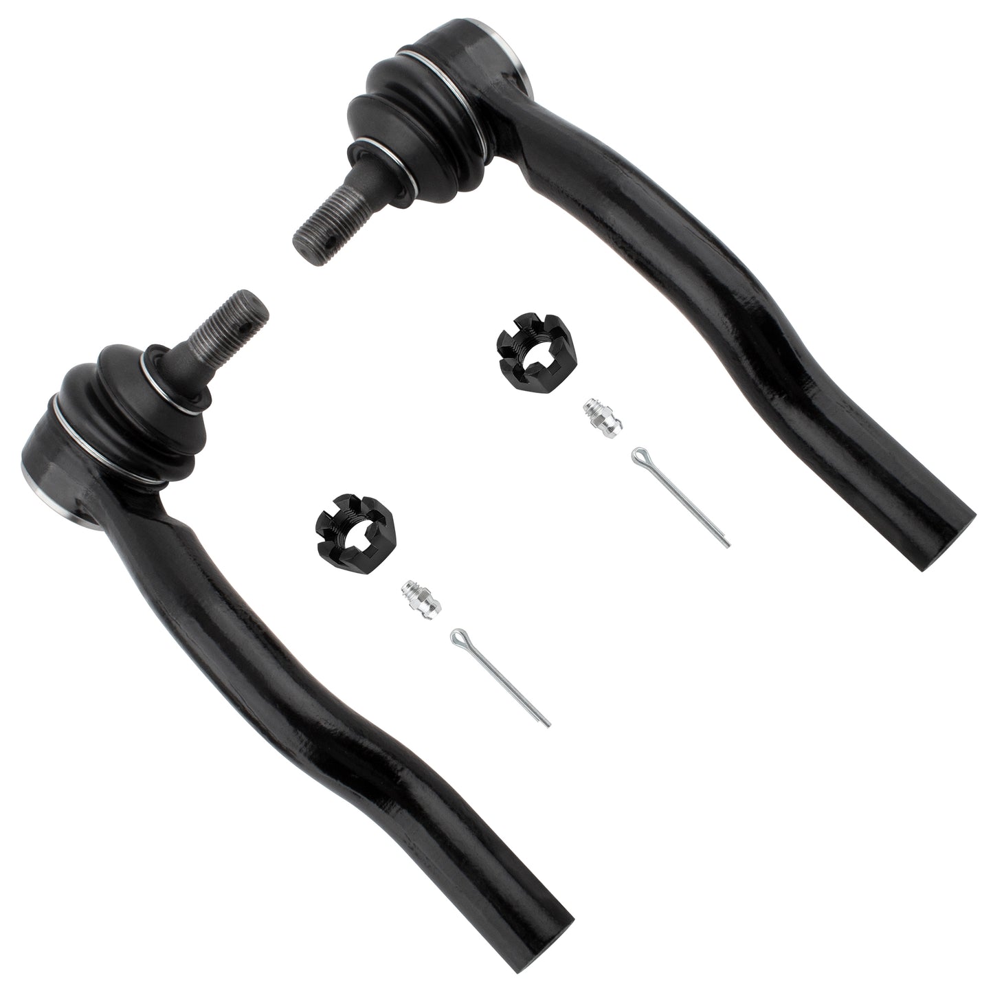 BOXI 8pcs Front Sway Bar Lower Ball Joints Inner Outer Tie Rods Fit for Infiniti QX56 2004-2013 — product photo 2