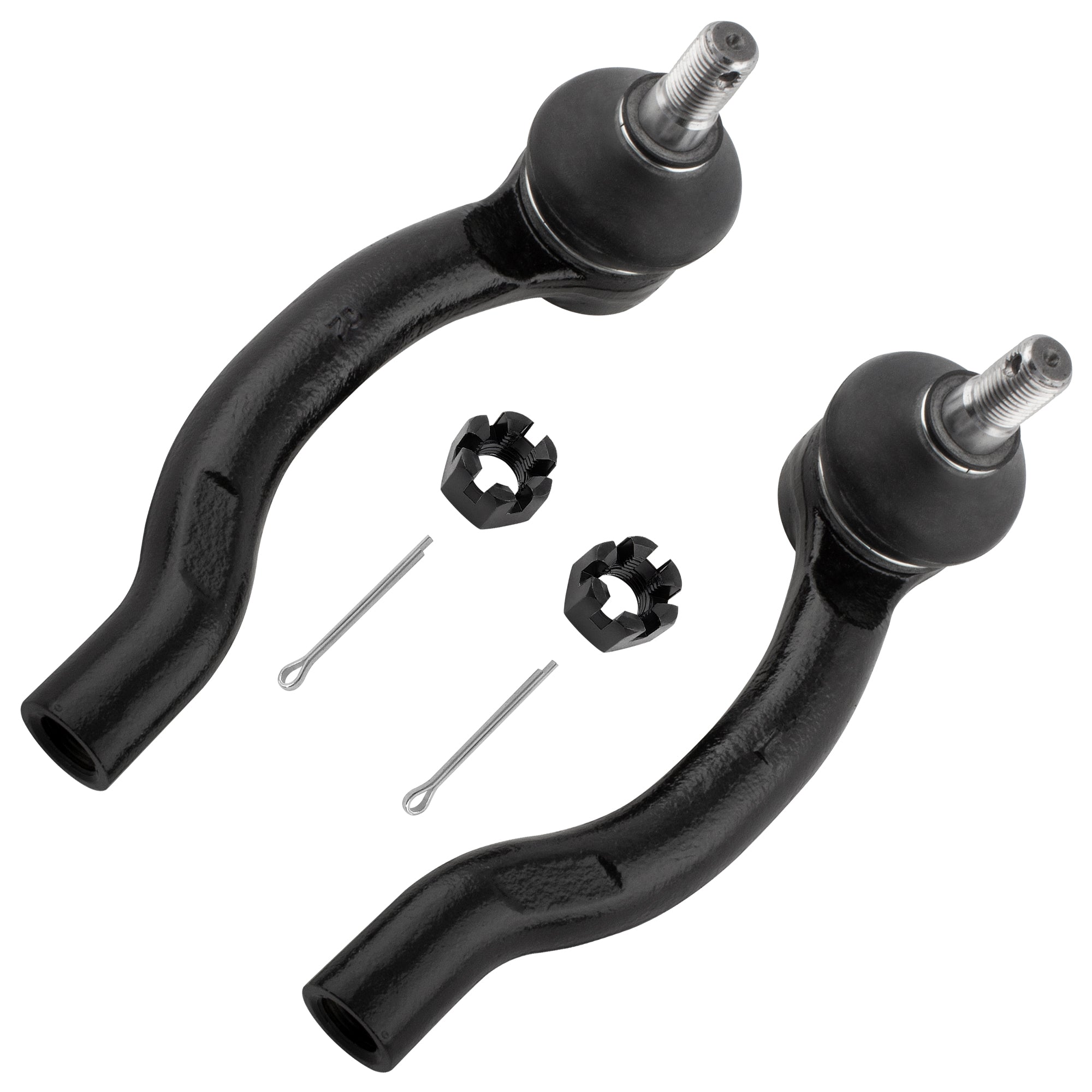 BOXI 2pcs Front Outer Tie Rod Ends Fit for Nissan Frontier 2005-2019