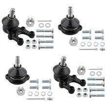 BOXI 4pcs Front Upper and Lower Suspension Ball Joint Kit Fit for Nissan 620 1978 1979