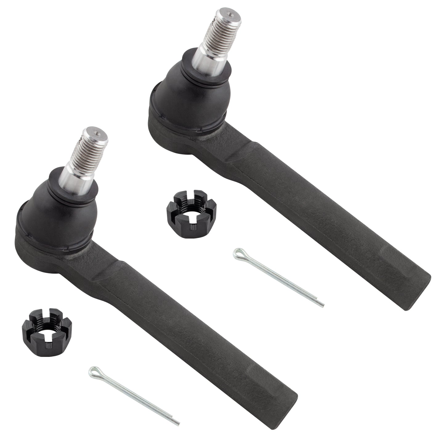 BOXI (Set of 4) 2x Front Sway Bar End Links + 2x Front Outer Tie Rods Kit Front Driver — product photo 2