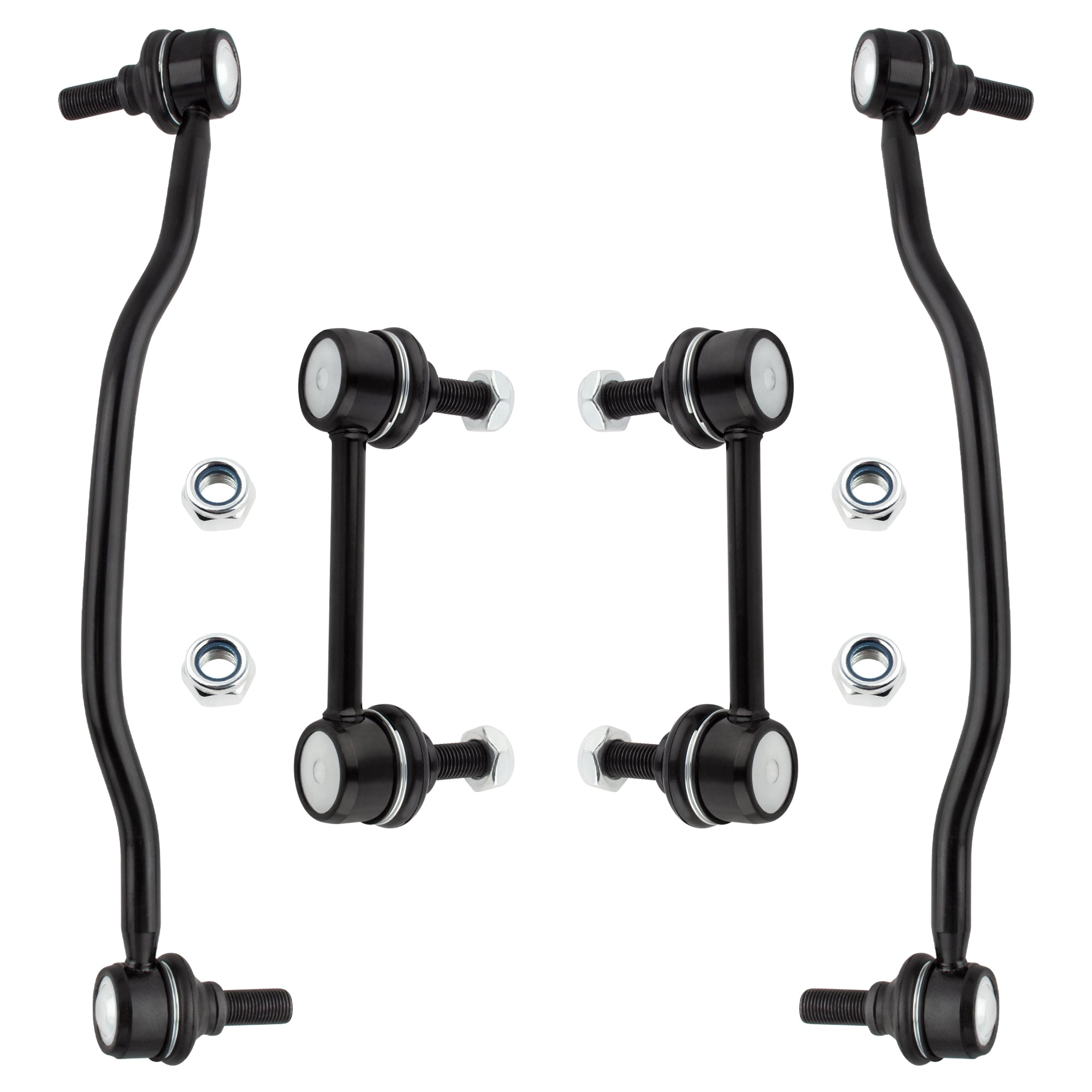 BOXI 4pcs Front & Rear Stabilizer Sway Bar End Link Kit Fit for Nissan Altima 2002 2003 2004 2005