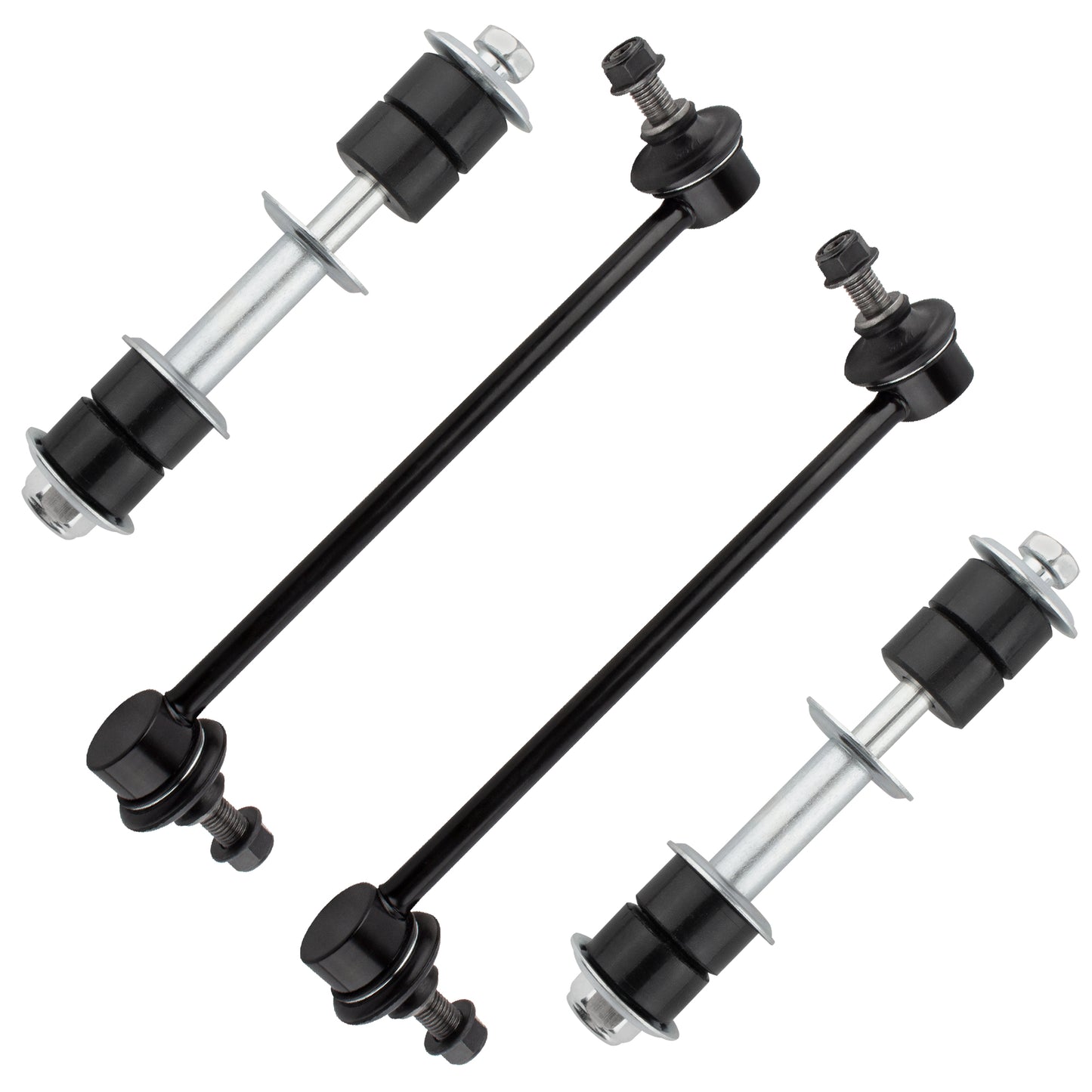 BOXI (Set of 4) Front and Rear Stabilizer Sway Bar End Links fit for Nissan Xterra 2000 2001 2002