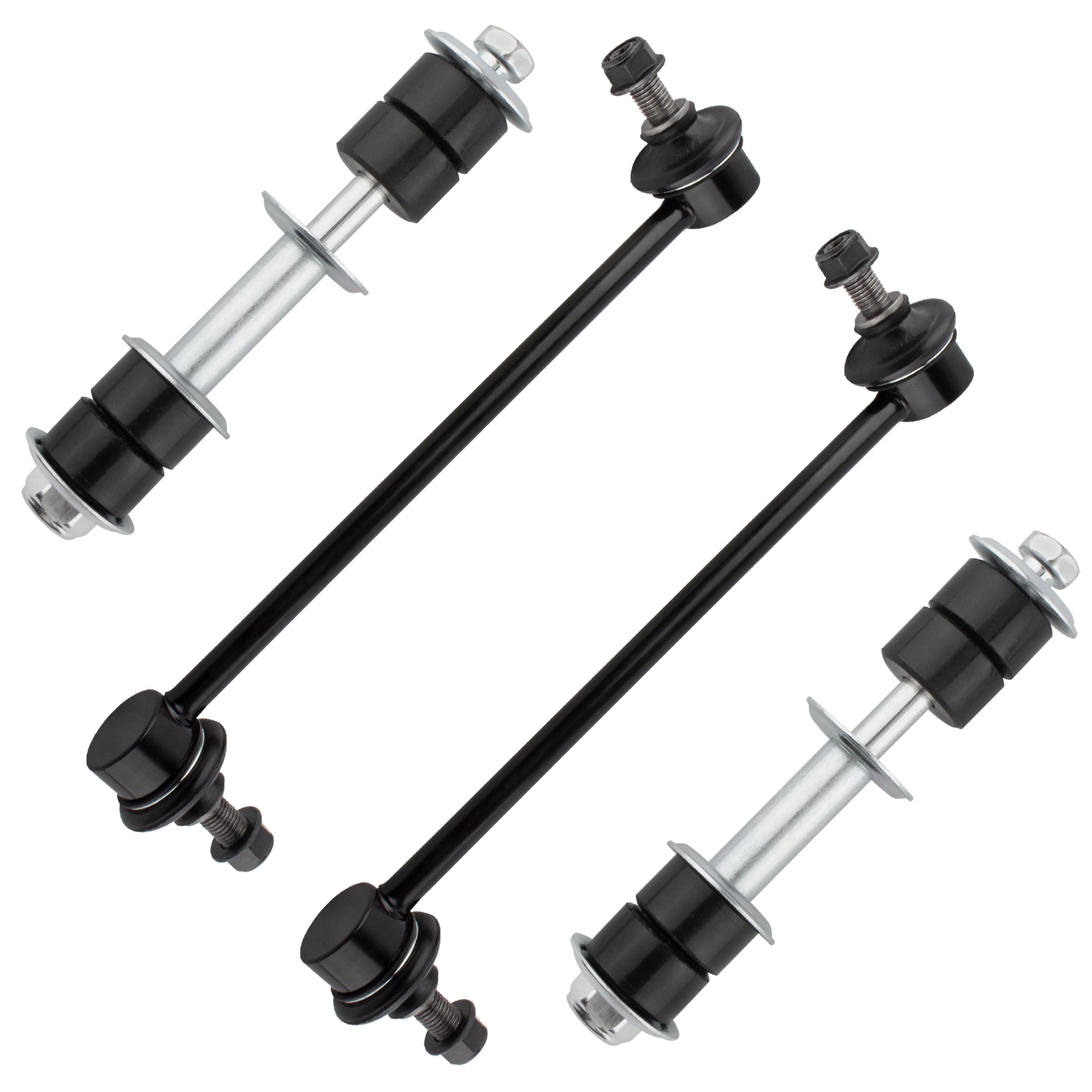 BOXI (Set of 4) Front and Rear Stabilizer Sway Bar End Links fit for Nissan Xterra 2000 2001 2002