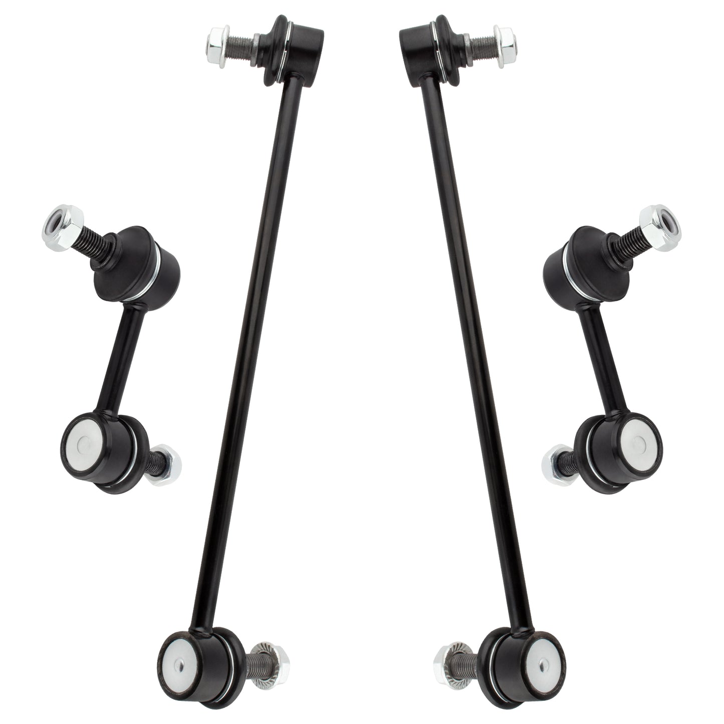 BOXI (Set of 4) 2x Front Sway Bar Links + 2x Rear Sway Bar Links Replacement for Nissan Quest 2004