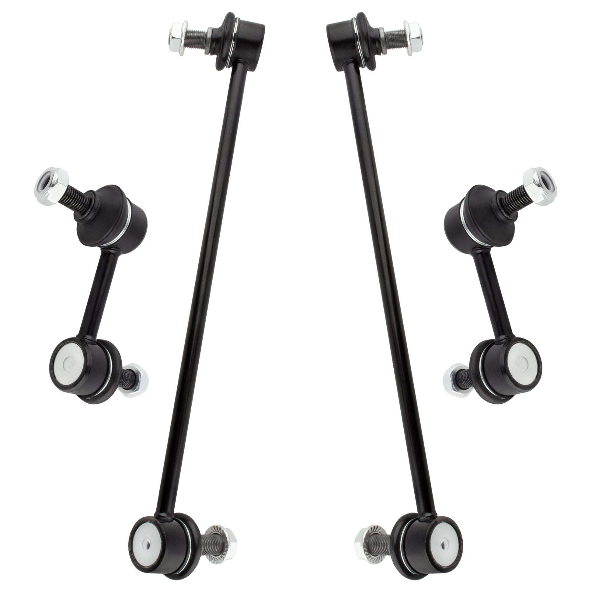 BOXI (Set of 4) 2x Front Sway Bar Links + 2x Rear Sway Bar Links Replacement for Nissan Quest 2004