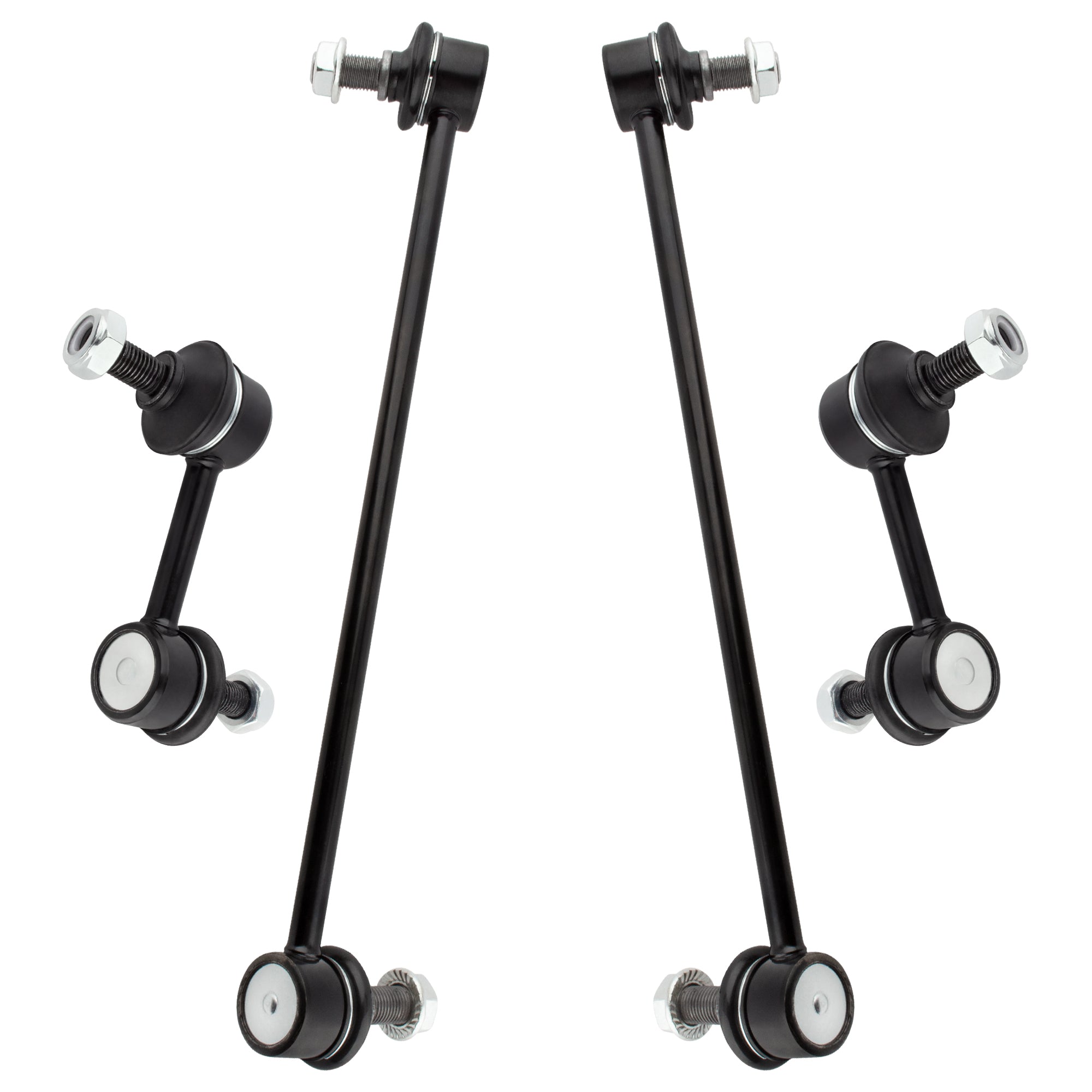 BOXI (Set of 4) 2x Front Sway Bar Links + 2x Rear Sway Bar Links Replacement for Nissan Quest 2004