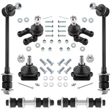 BOXI 8pc Front Rear Sway Bars Ball Joints Fit for Nissan Pathfinder 1987-1995