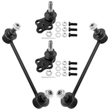 BOXI 4pc Front Lower Ball Joints Sway Bar Links Kit Fits for Infiniti QX4 1997-2003
