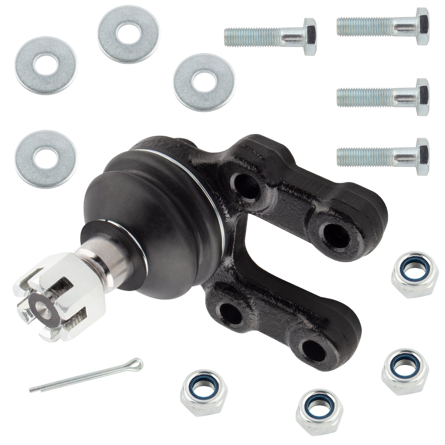 BOXI 2pc Front Lower Suspension Ball Joints Set Fit for Nissan 720 1983-1986 — product photo 3
