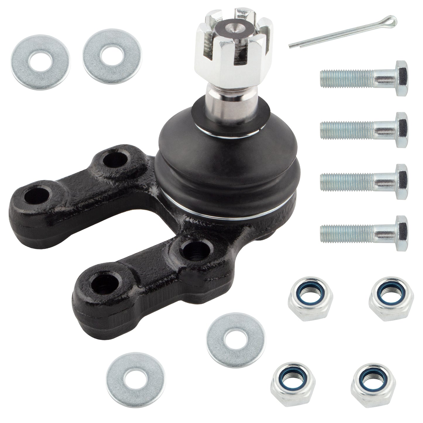 BOXI 2pc Front Lower Suspension Ball Joints Set Fit for Nissan 720 1983-1986 — product photo 4