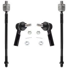 BOXI 4pc Front Inner & Outer Tie Rod Kit Fits for Nissan Altima 2002-2006