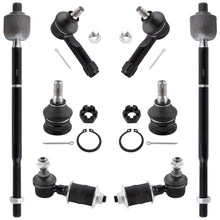 BOXI 8pc Front Ball Joints Tie Rods Sway Bars Kit Fits for Nissan Sentra 2000 2001 2002 2003 2004