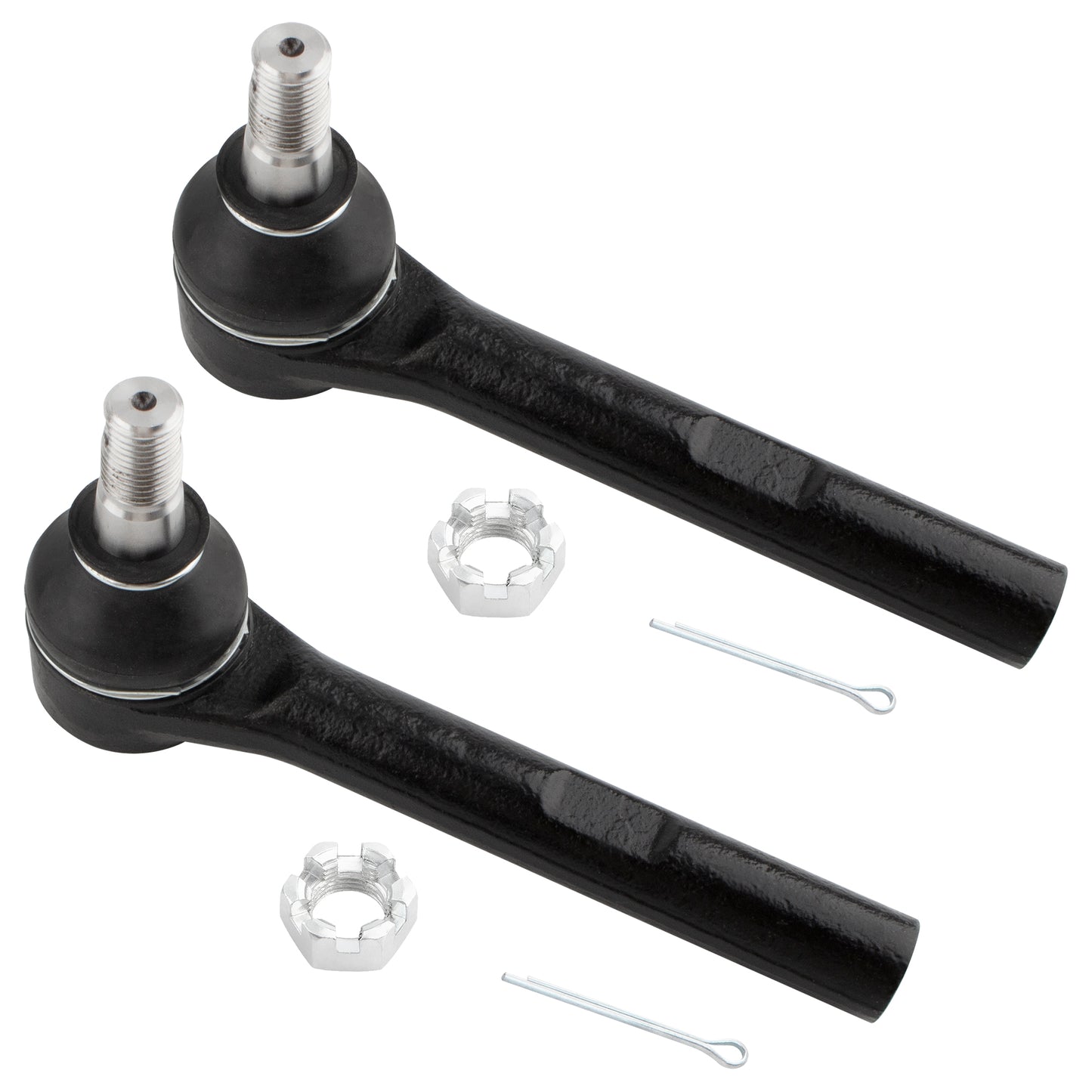 BOXI Set of (2) Front Outer Tie Rod Ends Fit for Nissan Quest 2004 2005 2006 2007 2008 2009