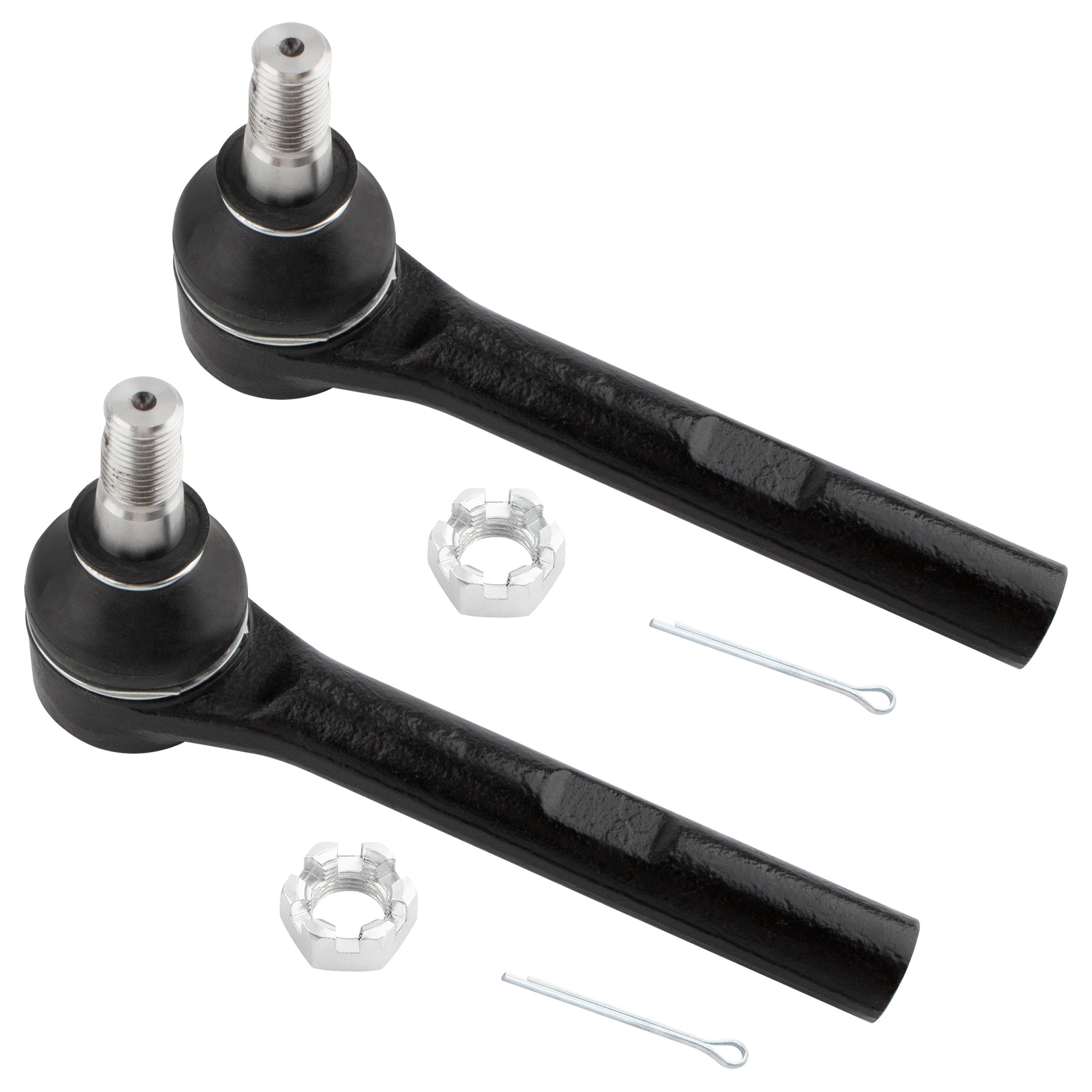 BOXI Set of (2) Front Outer Tie Rod Ends Fit for Nissan Quest 2004 2005 2006 2007 2008 2009