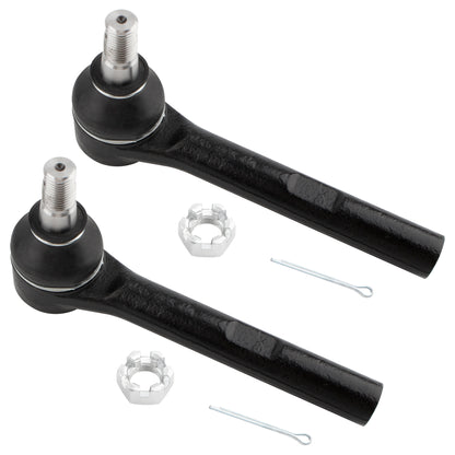 BOXI Set of (2) Front Outer Tie Rod Ends Fit for Nissan Quest 2004 2005 2006 2007 2008 2009