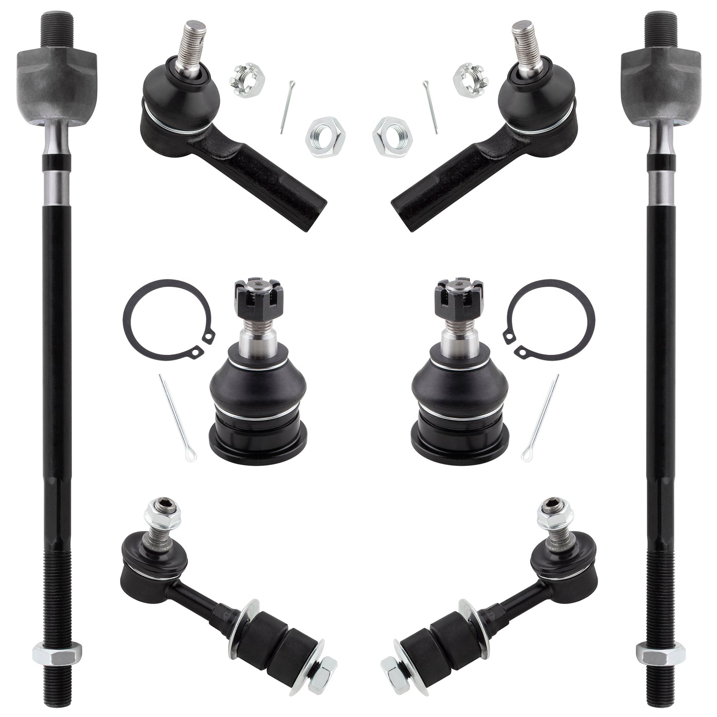 BOXI Set of 8 Front Suspension Kit fit for Nissan Maxima 1995-1999