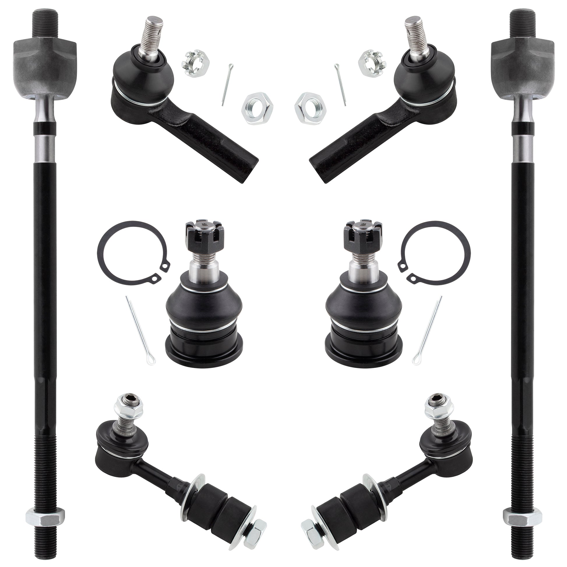 BOXI Set of 8 Front Suspension Kit fit for Nissan Maxima 1995-1999