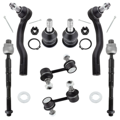BOXI Set of 8 Front Suspension Kit fit for Nissan Armada 2005-2019 Pathfinder Armada 2004 Titan