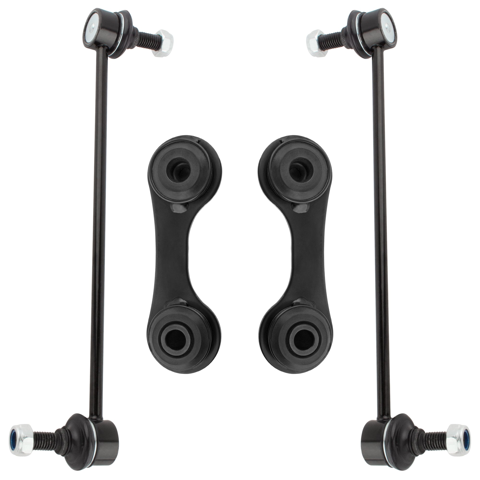 BOXI Front & Rear Sway Bar End Links Fit for Chevrolet Malibu 2004 2005 2006 2007 2008 2009 2010