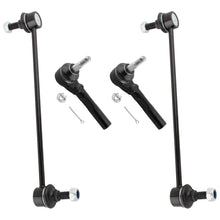 BOXI 4pcs Front Sway Bar End Links + Outer Tie Rods Fit for Chevrolet Malibu 2004 2005 2006 2007