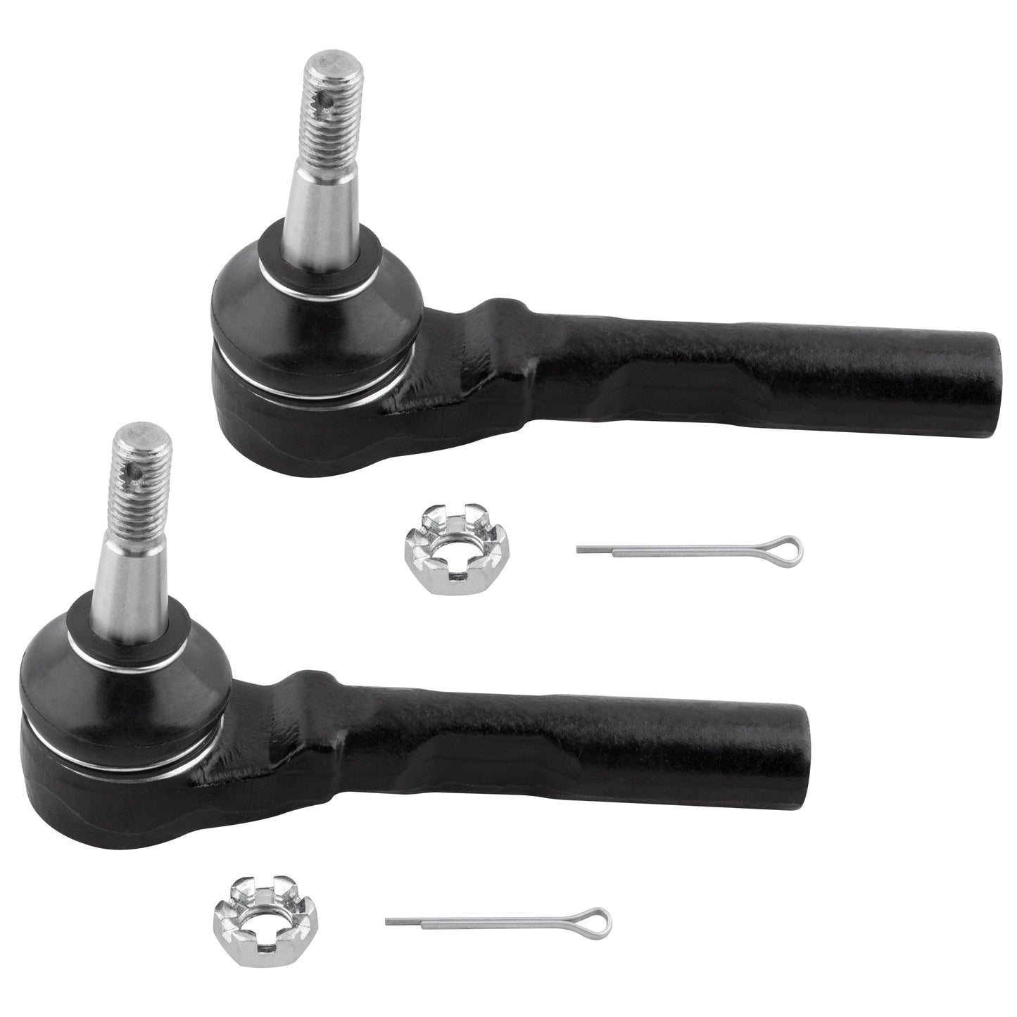 BOXI 4pcs Front Sway Bar End Links + Outer Tie Rods Fit for Chevrolet Malibu 2004 2005 2006 2007 — product photo 4