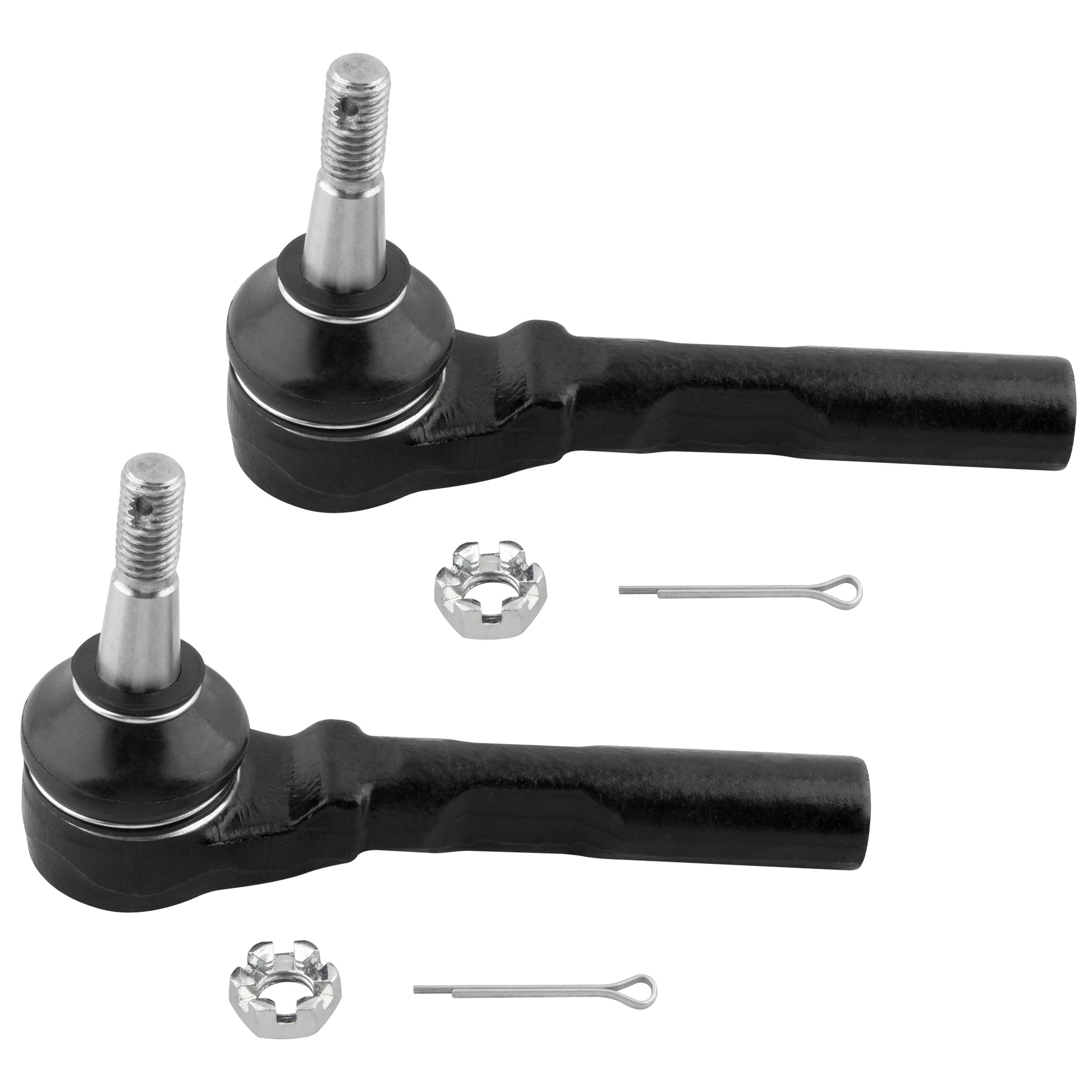 BOXI 4pcs Front Sway Bar End Links + Outer Tie Rods Fit for Chevrolet Malibu 2004 2005 2006 2007 — product photo 4