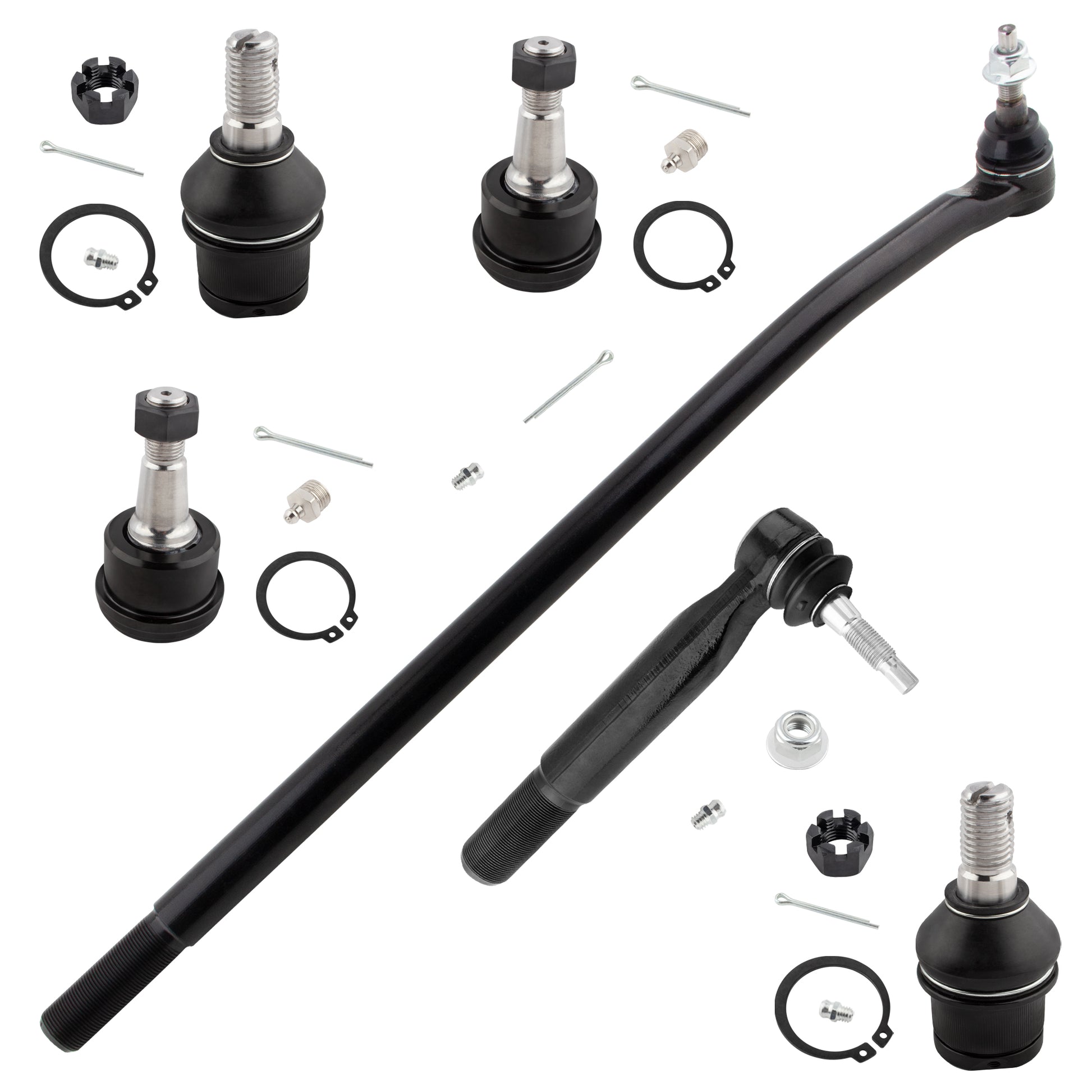 BOXI (Set of 6) Front Suspension Kit fit for DODGE RAM 2500 3500 4WD 2003-2010