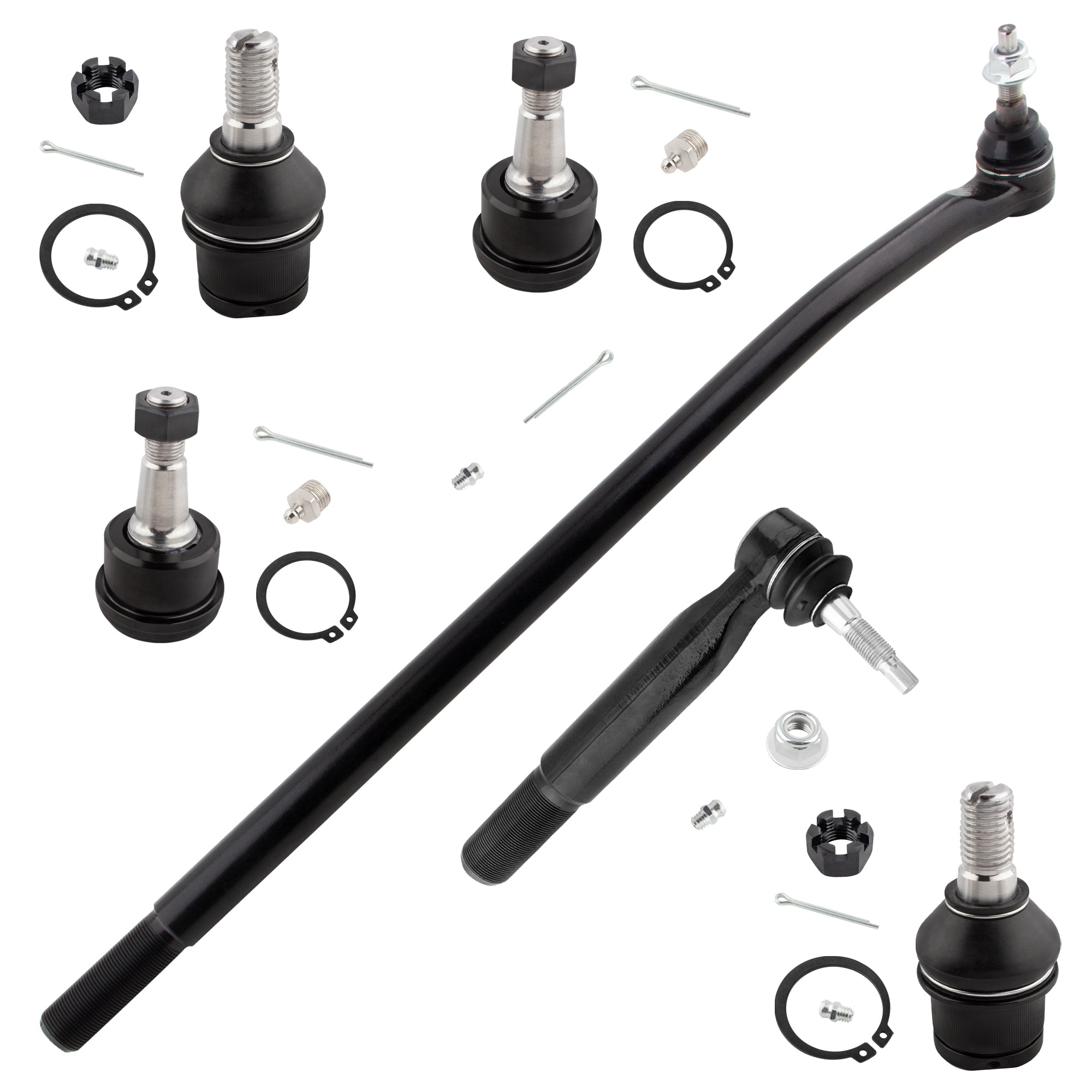 BOXI (Set of 6) Front Suspension Kit fit for DODGE RAM 2500 3500 4WD 2003-2010