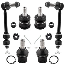 BOXI 6pc Front Sway Bars Ball Joints Fit for Ram 2500
