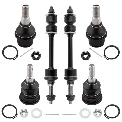 BOXI (Set of 6) Front Suspension Kit fit for DODGE RAM 1500 2008 RWD 8 Lug Wheels