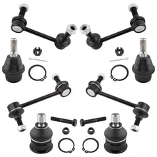 BOXI (Set of 8) Front Rear Sway Bars + Ball Joints Kit fit for Buick Rainier for Chevrolet SSR