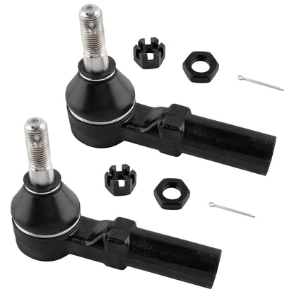 BOXI (Set of 4) Front Outer Tie Rod Ends + Rear Sway Bar Links fit for Saturn SC 1991-1992 — product photo 2