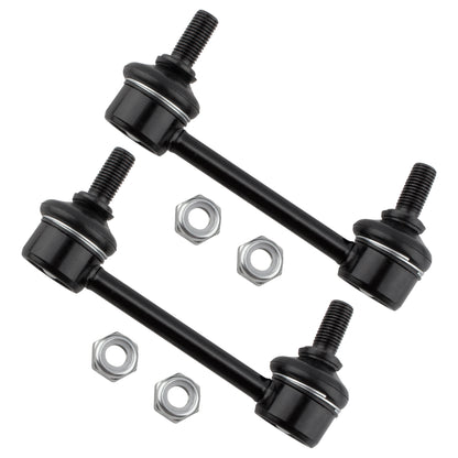 BOXI (Set of 4) Front Outer Tie Rod Ends + Rear Sway Bar Links fit for Saturn SC 1991-1992 — product photo 4