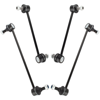 BOXI (Set of 4) 2x Front Stabilizer Sway Bar End Links + 2x Rear Stabilizer Sway Bar End Links